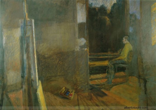 Alberto Sughi La sera del pittore, 1987-88